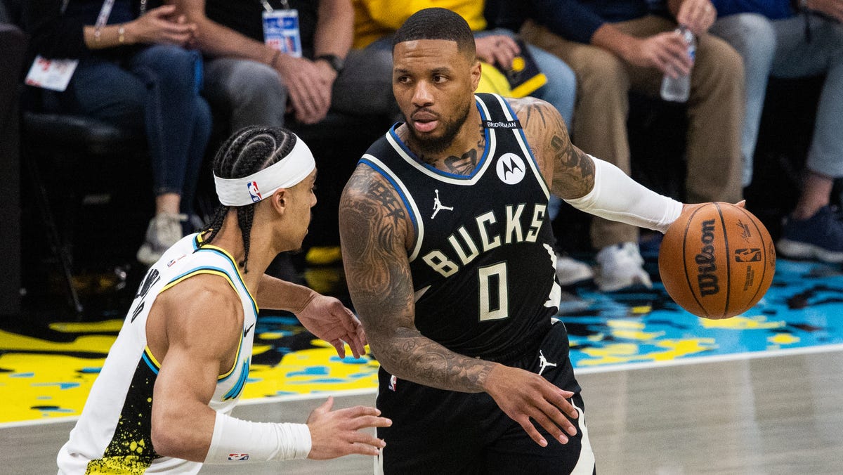 Bucks All-Star guard can’t stop Pacers’ roll