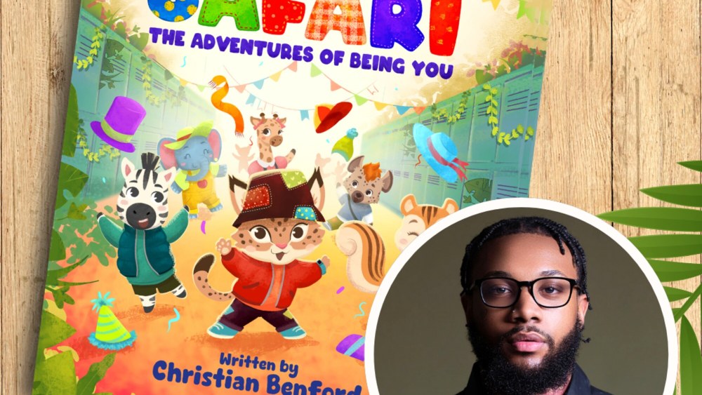 Stylish Safari children's book by Buffalo Bills player Christian Benford