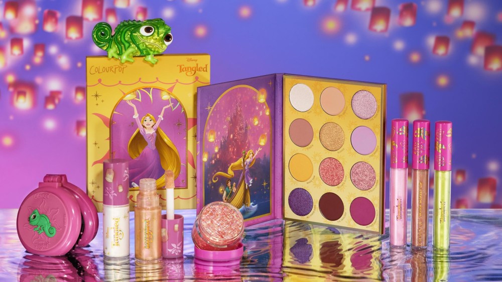 ColourPop collaborates with Disney's 'Tangled' on a new collection.