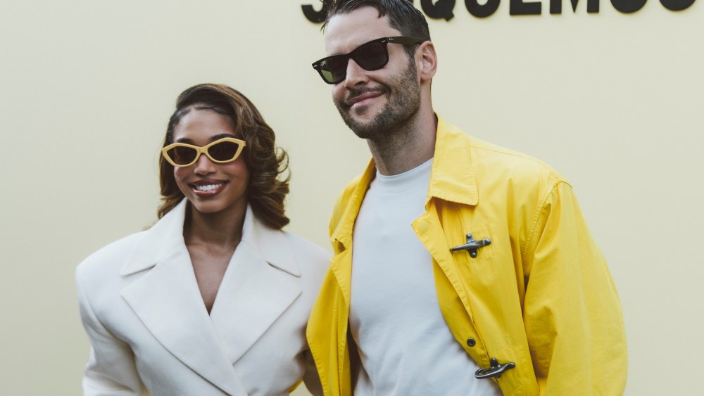 Lori Harvey and Simon Porte Jacquemus