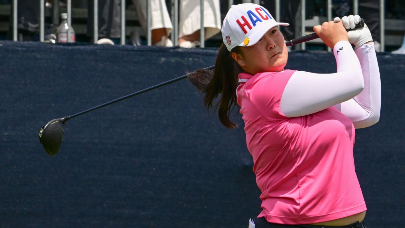 6-way tie for 1st-round lead at U.S. Women’s Open at Erin Hills