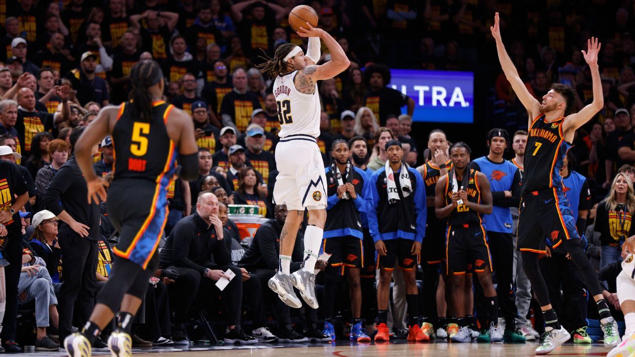 Aaron Gordon, Nikola Jokic lead Nuggets past Thunder in Game 1