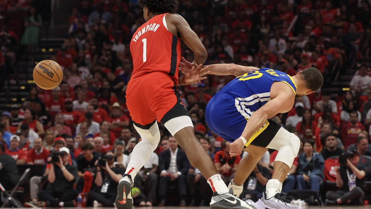 Amen Thompson turns NBA heads in All-Defensive season