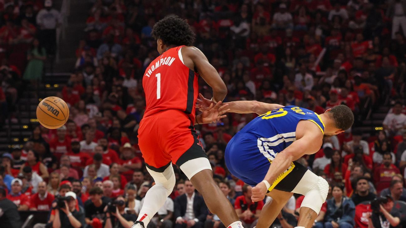 Amen Thompson’s all-around Game 5 powers Rockets by Warriors