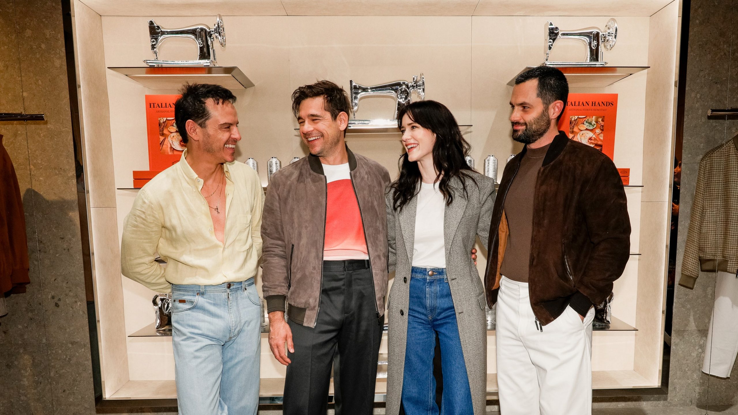 Andrew Scott, Rachel Brosnahan, Penn Badgley, and More Toast Craftsmanship at Tod’s “Italian Hands” Book Launch