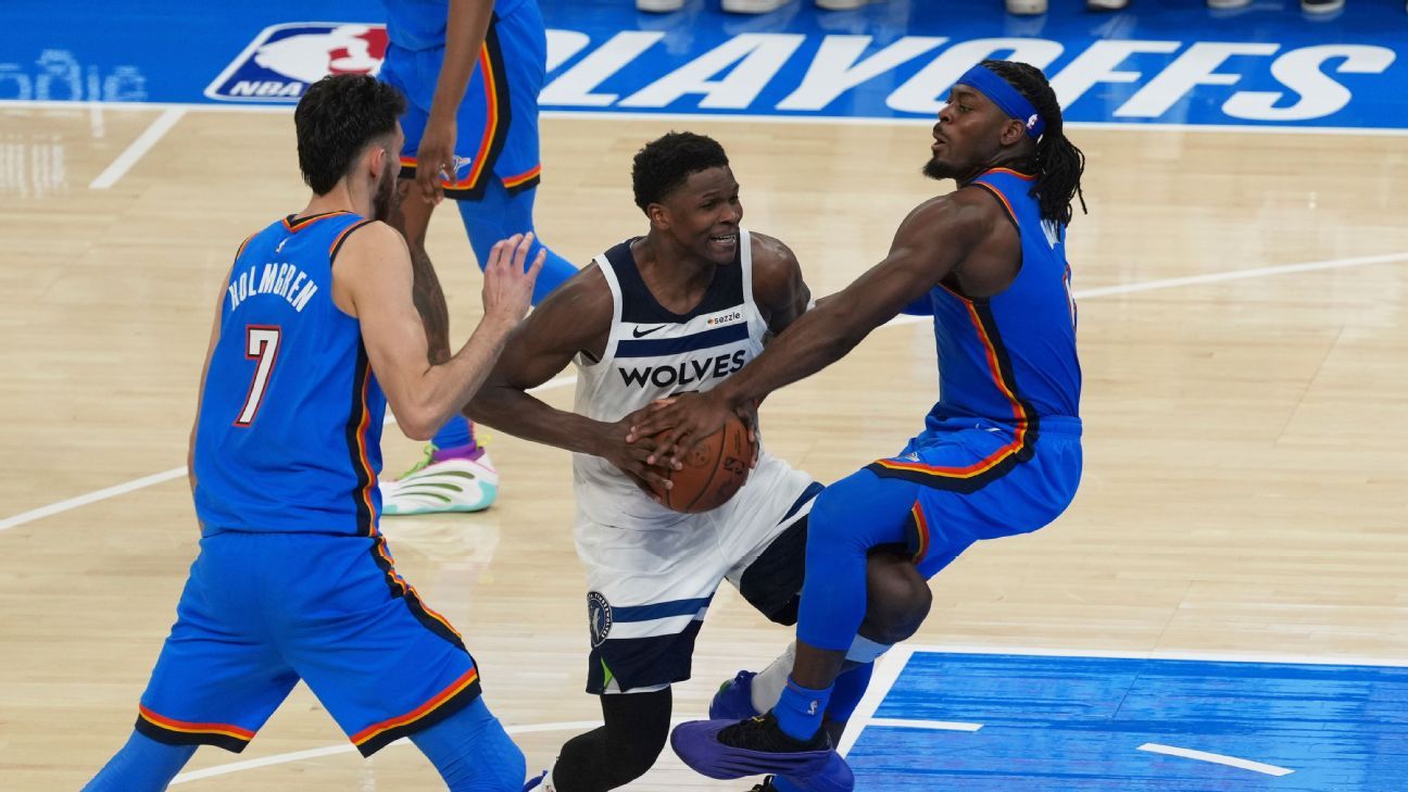 Anthony Edwards vows improvement after Wolves are eliminated