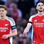 Arsenal, Martin Odegaard and Declan Rice
