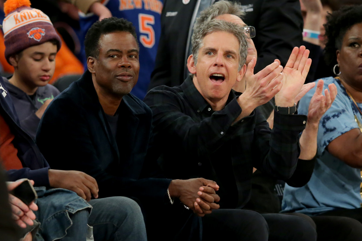 Ben Stiller Sends 1-Word Message After Knicks Defeat Pistons in Game 6