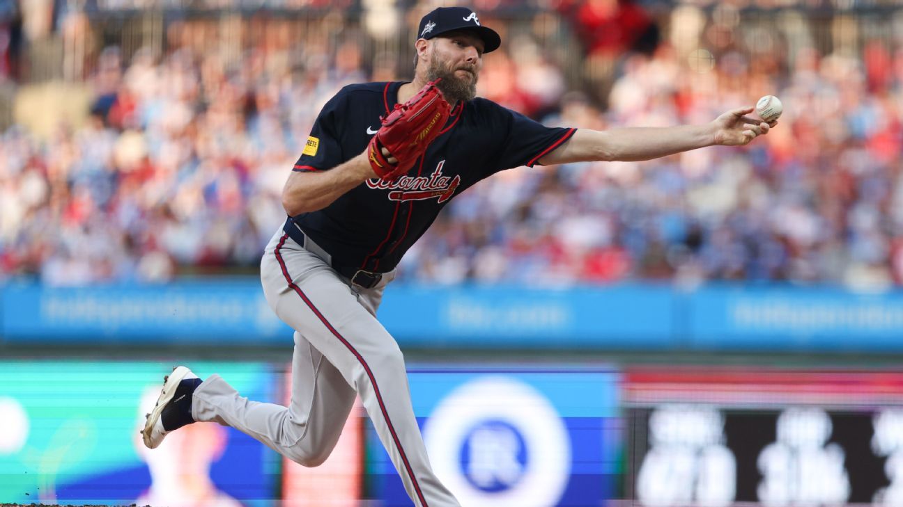 Braves’ Chris Sale fastest to reach 2,500 career strikeouts