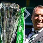 Brendan Rodgers led Celtic to a double this season