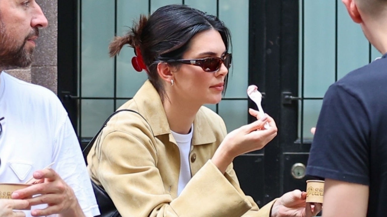 Caffè Panna and a Claw Clip: It’s Already Summer for Kendall Jenner