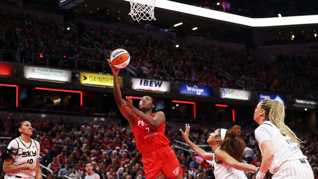 Caitlin Clark’s triple-double leads Fever past Sky in opener