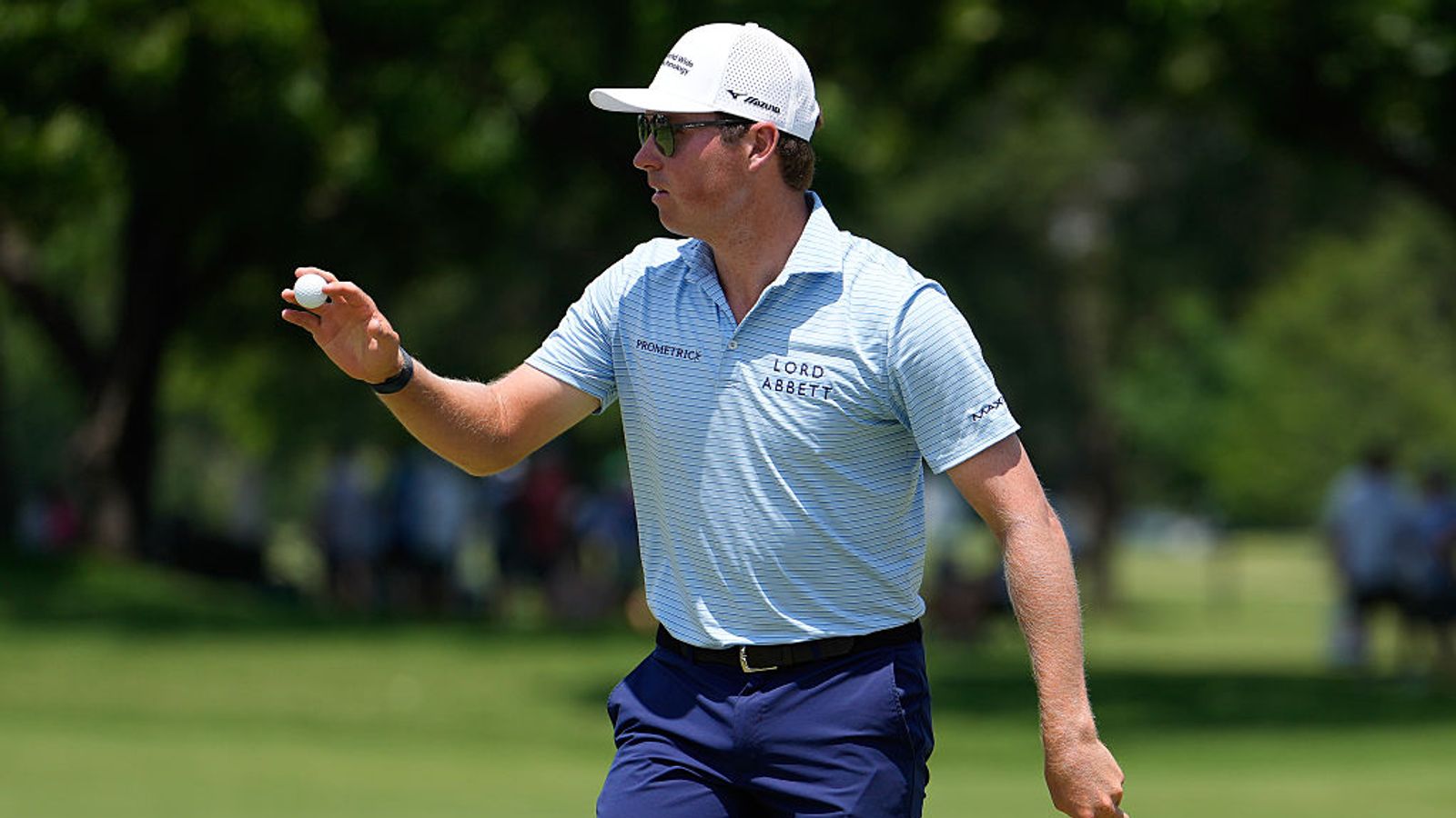 Charles Schwab Challenge: Ben Griffin hangs on at Colonial through tough final round to win title | Golf News