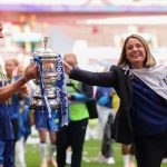 Sonia Bompastor and Millie Bright