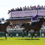 Minnie Hauk lands the Cheshire Oaks under Ryan Moore