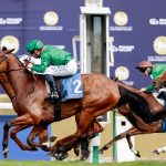 Zarigana (M. Barzalona) wins Emirates Poule d'Essai des Pouliches Gr.1 at Parislongchamp, France, 11/05/2025, photo: Zuzanna Lupa