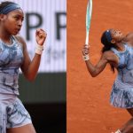 Coco Gauff wears New Balance at the 2025 French Open.