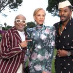 Spike Lee, Tonya Lewis Lee, and Colman Domingo