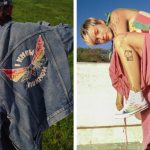 Levi's and Converse Pride Month 2025 collections, lgbtq gay pride merch, clothing, makeup, shoes, accessories, companies supporting pride month with charity donations