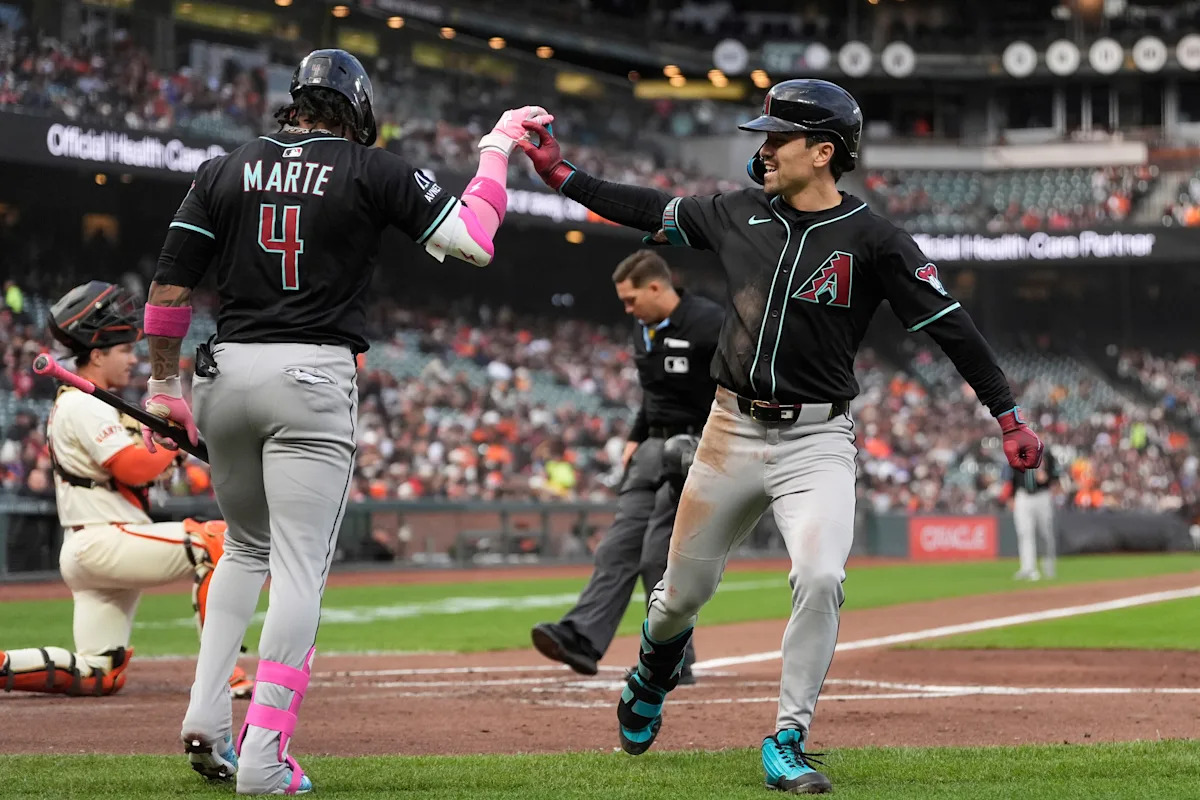 Corbin Carroll homers twice off Justin Verlander and the Diamondbacks beat the Giants 2-1