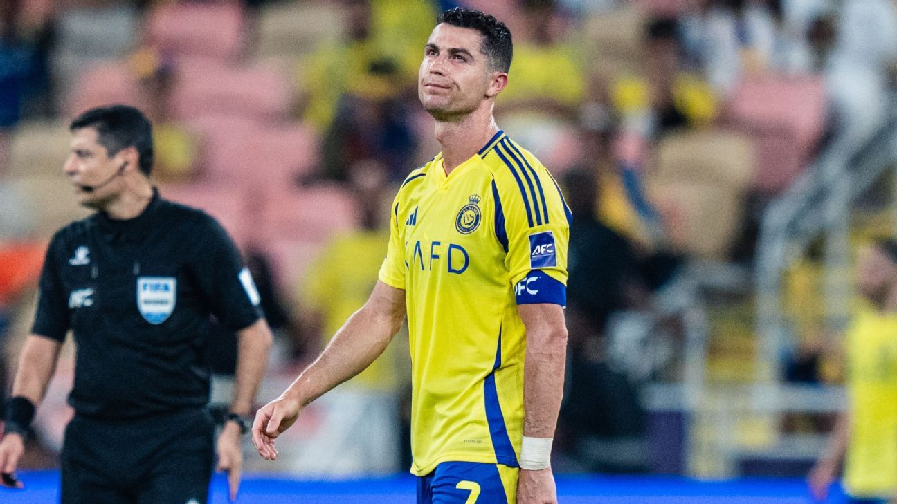 Cristiano Ronaldo’s trophy wait goes on after ACL Elite exit