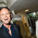 Walton Goggins and Nadia Connors