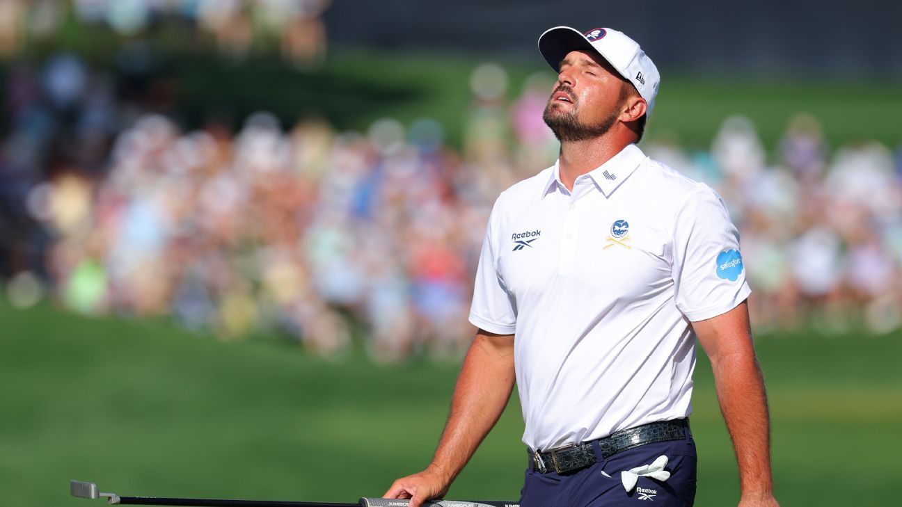 DeChambeau ‘behind the 8-ball,’ sits 6 back at PGA Championship