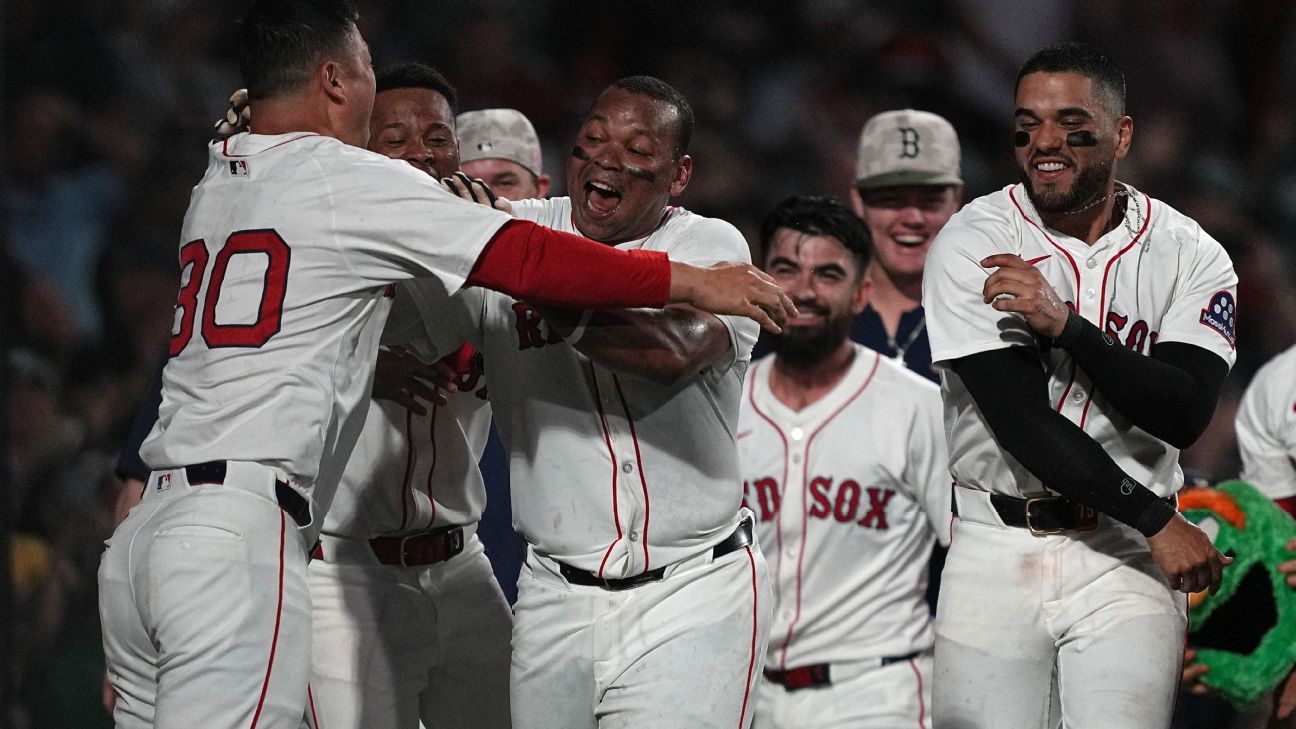 Devers, ‘comfortable’ as Red Sox DH, stays hot with walk-off HR