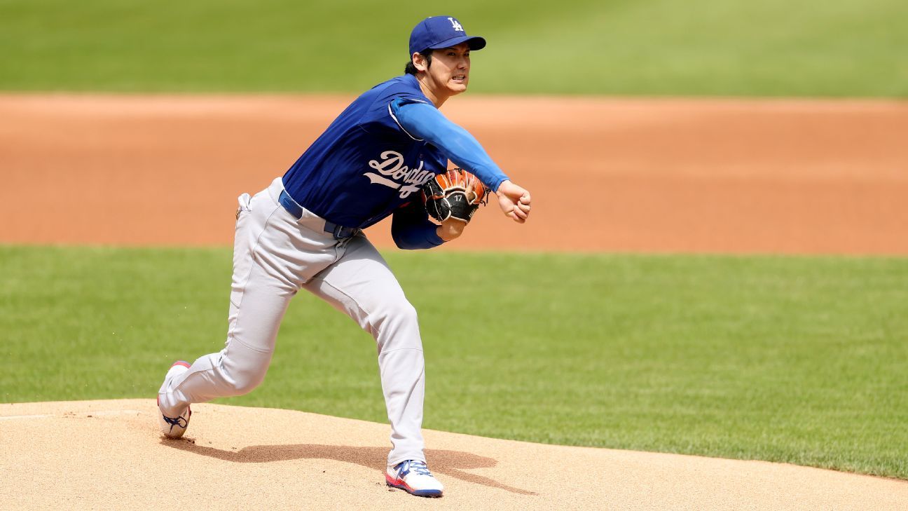 Dodgers’ Ohtani faces hitters in first BP in nearly two years