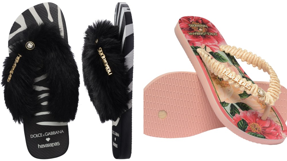 Dolce & Gabbana x Havaianas Gives Flip-Flops Luxe Twists in New Collab