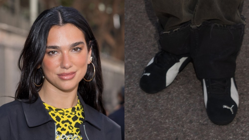 Dua Lipa Evoke the Racetrack in Puma Sneakers at F1 Monaco Grand Prix