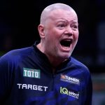 Raymond van Barneveld was visibly emotional after his huge victory