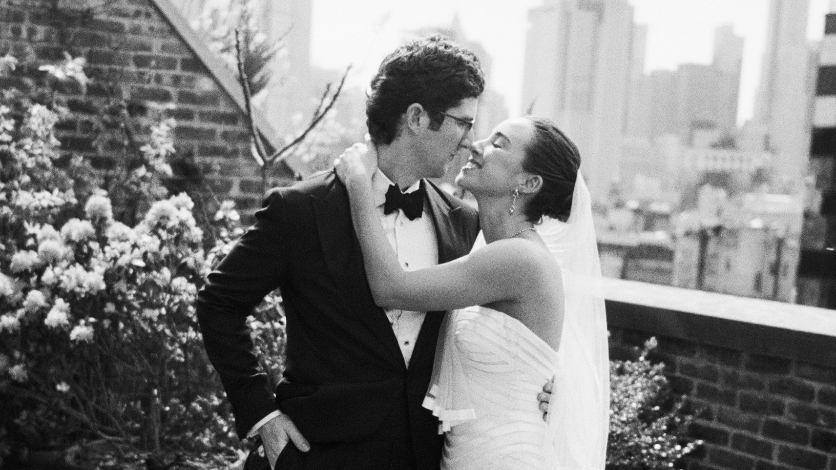 Emily Sundberg’s Wedding on a New York City Rooftop Felt Like “Heaven in the Clouds”
