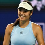 MIAMI GARDENS FL - MARCH 26: Emma Raducanu Vs Jessica Pegula during The Miami Open at Hard Rock Stadium on March 26, 2025 in Miami Gardens, Florida Credit: mpi04/MediaPunch /IPX