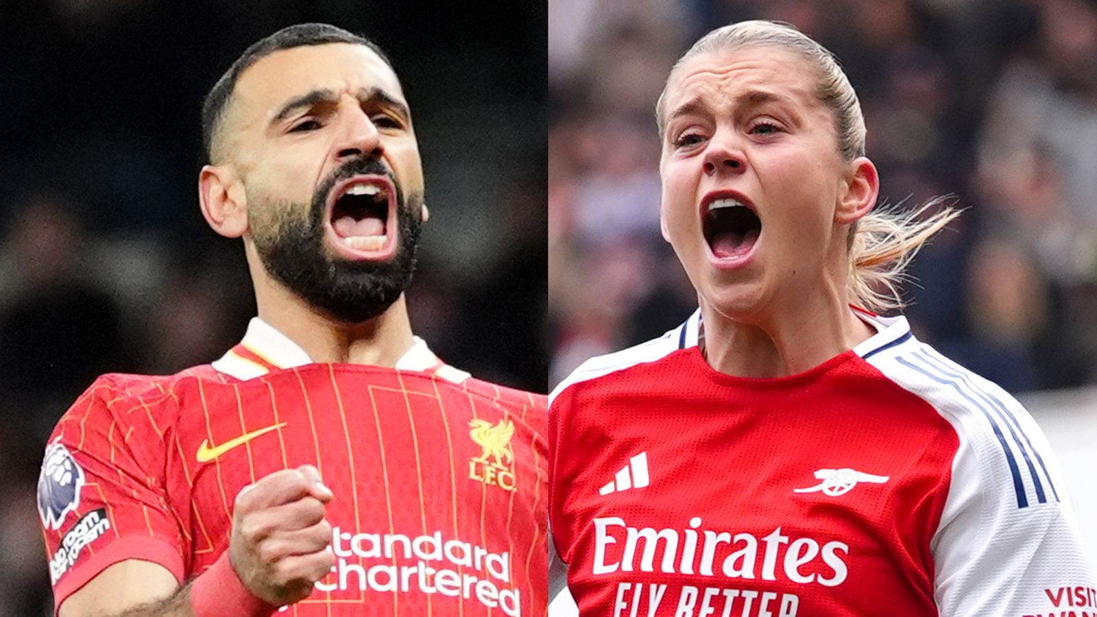 FWA Footballer of the Year 2024/25: Mohamed Salah wins top men’s gong as Alessia Russo claims women’s award | Football News