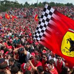 Fans after the Formula 1 Emilia-Romagna Grand Prix at Autodromo Enzo e Dino Ferrari in Imola, Italy on May 19, 2024. (Photo by Jakub Porzycki/NurPhoto)