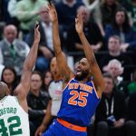 Former Nets guard Mikal Bridges, Knicks stun Celtics in Game 1 OT win
