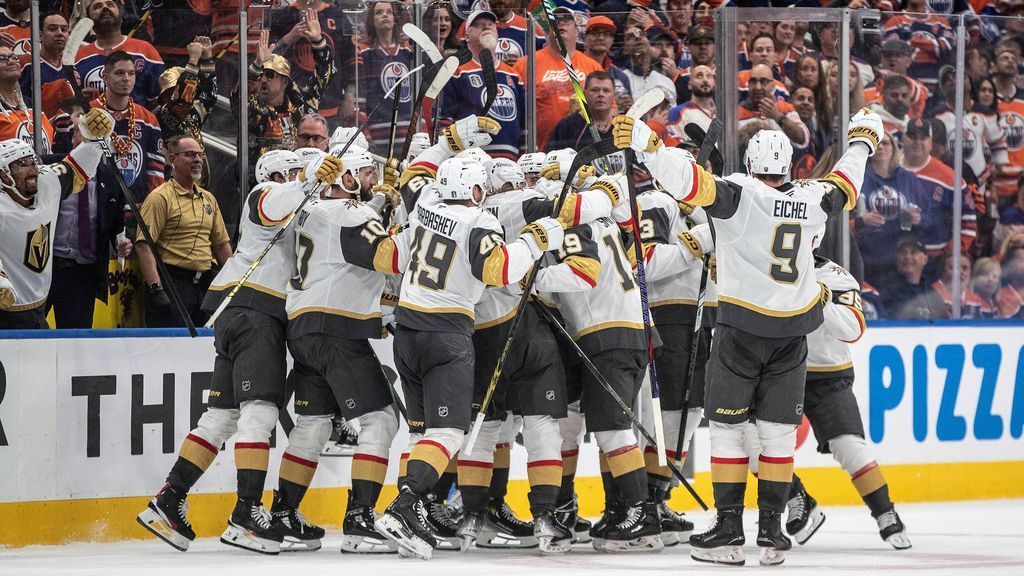 Golden Knights score with 0.4 left to stun Oilers in Game 3