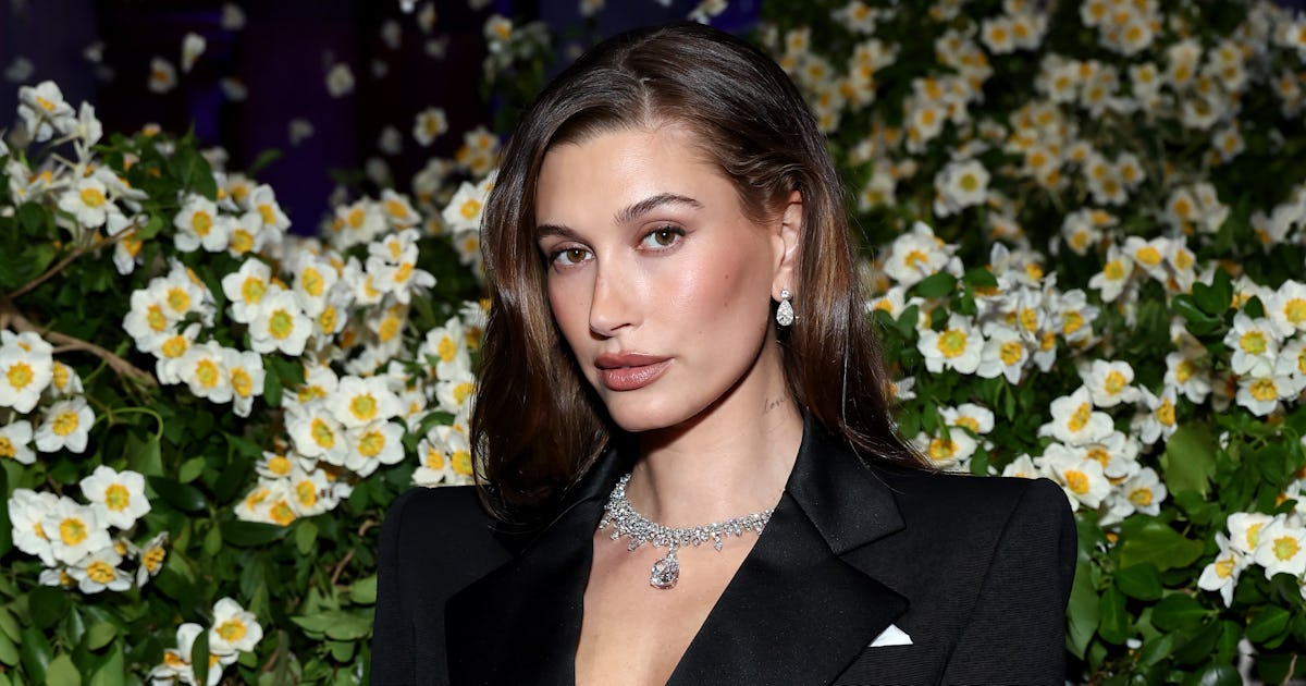 Hailey Bieber Just Posed Topless In Hot Pants