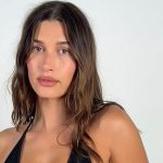 Hailey Bieber’s Upcycled Watch Dress Debuted On The Marine Serre Fall 2025 Runway