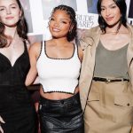 Ella Hunt, Halle Bailey and Pritika Swarup at a Zales party