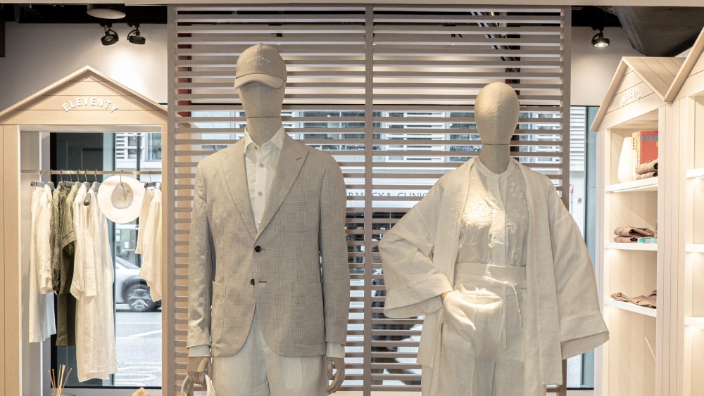 Harrods Opens Pop-Up Shop for Eleventy Beach Club Capsule Collection