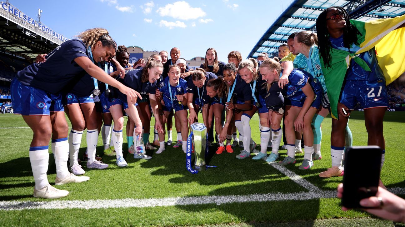 How Chelsea’s women made history with unbeaten WSL season