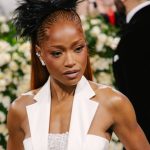 Keke Palmer at the 2025 Met Gala Celebrating "Superfine: Tailoring Black Style" held at the Metropolitan Museum of Art on May 5, 2025 in New York, New York.