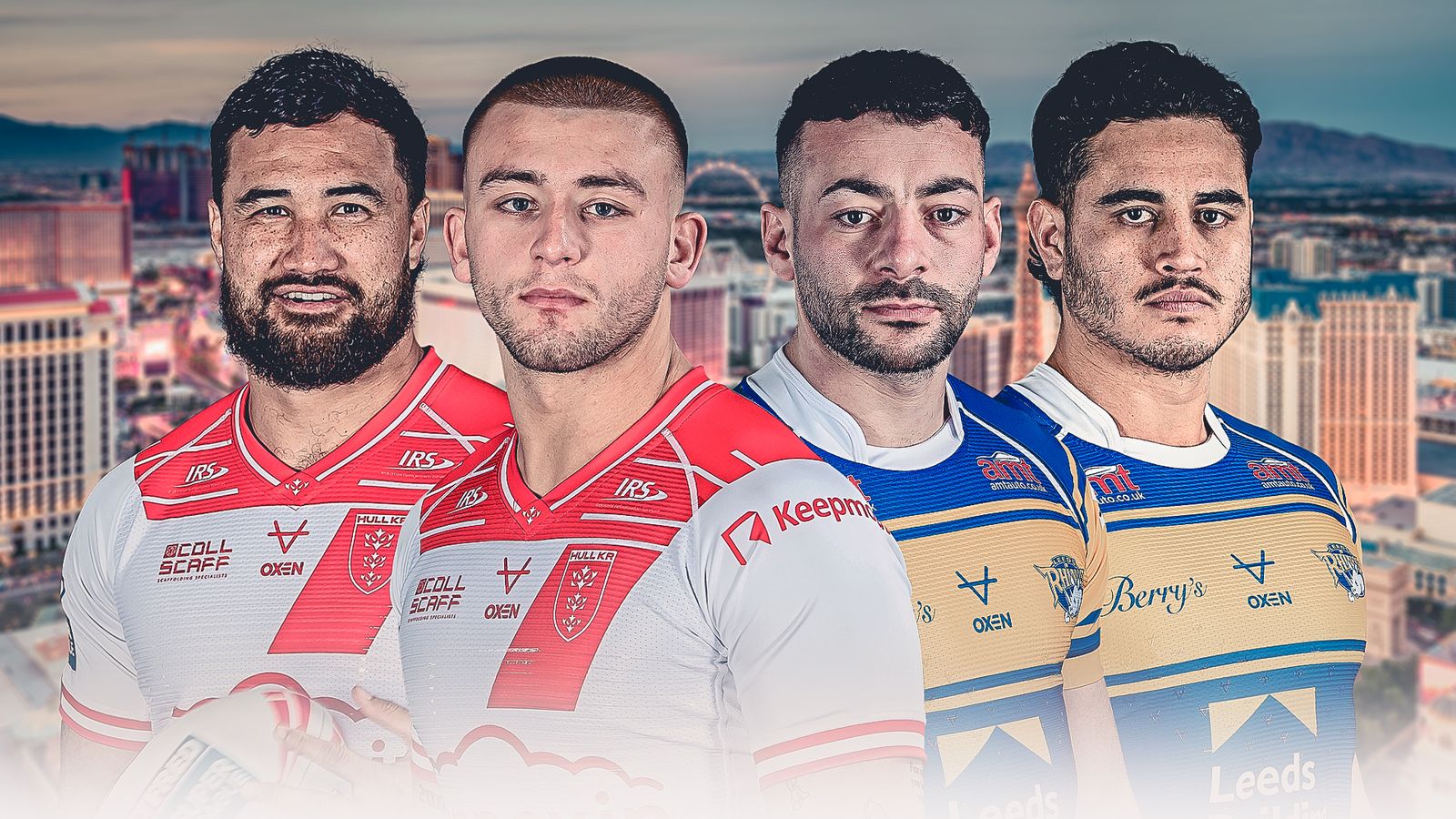 Hull KR and Leeds Rhinos to head to Las Vegas in 2026 as Super League representatives | Rugby League News