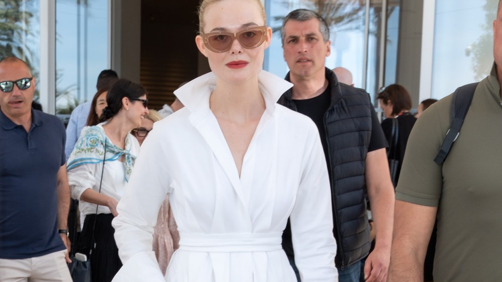 Inside Elle Fanning’s Riviera-Ready Glam in Zanotti Mules for Cannes Film Festival 2025