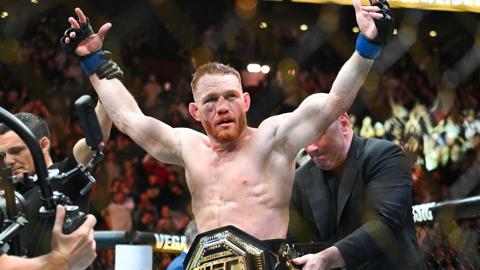Jack Della Maddalena dethrones welterweight champ Belal Muhammad at UFC 315 | WWE News