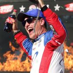 Joey Logano wins in overtime in Texas for 1st this season