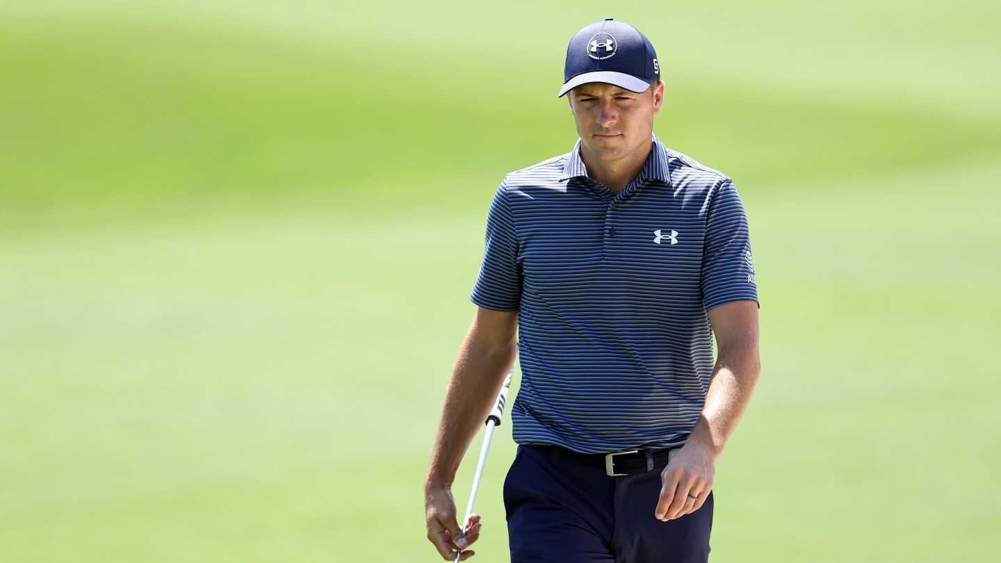 Jordan Spieth on fire after wild chip-in during Byron Nelson final round