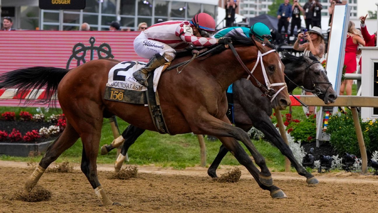 Journalism wins Preakness after runner-up Derby finish